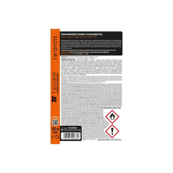 Smar serwisowy do bramz aplikatorem EVO 500 CH1015 | Exvi