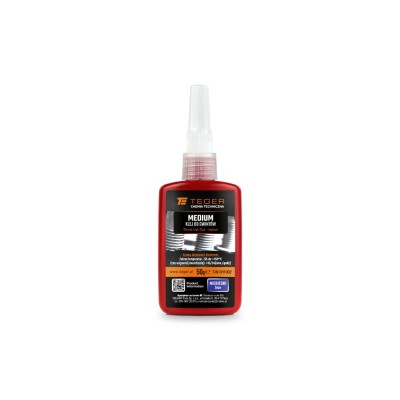 Klej do gwintów MEDIUM - niebieski 50g / TEGER CH1002 | Exvi