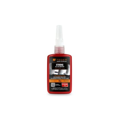 Klej do gwintów STRONG - czerwony 50g/ TEGER CH1003 | Exvi