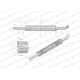 Tłumik okrągły 1140mm 5kg C-360 INOX 42/10-207/0 | Exvi
