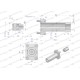 Zestaw (kit) do rozdzielacza hydraulicznego KIT40L | Exvi