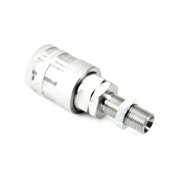 Szybkozłącze hydrauliczne gniazdo long WIAM16MZL-PPE | Exvi