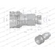 Szybkozłącze hydrauliczne gniazdo G1/2"BSP WIAR12MZ | Exvi