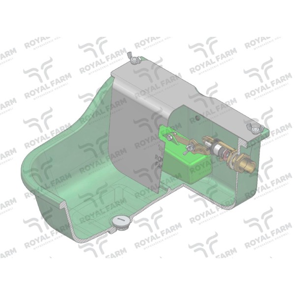 Poidło z pływakiem dla koni ROYAL FARM RF-20909180 | Exvi