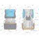 Szybkozłączka 3/4"- z waterstop / TEGER O-NPIS004 | Exvi
