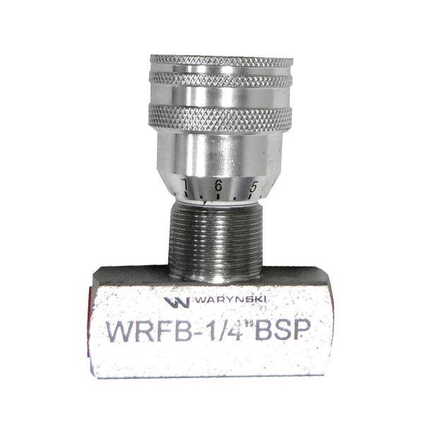 Zawór dławiący WRFB 90 1/4"BSP Waryński WRFB-1/4BSP | Exvi