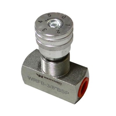 Zawór dławiący WRFB 90 3/8"BSP Waryński WRFB-3/8BSP | Exvi