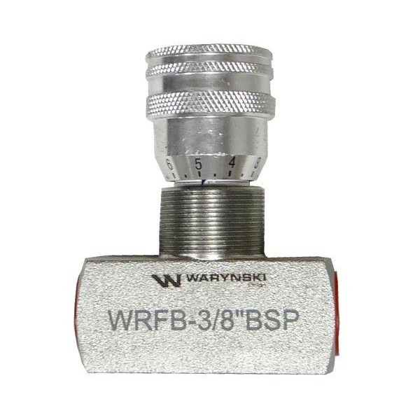 Zawór dławiący WRFB 90 3/8"BSP Waryński WRFB-3/8BSP | Exvi