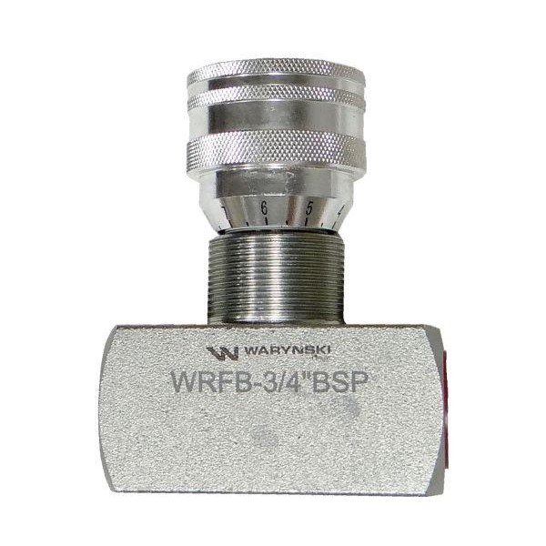 Zawór dławiący WRFB 90 3/4"BSP Waryński WRFB-3/4BSP | Exvi