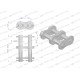 Zamek łańcucha Z24B-2 (R1 1.1/2) Waryński Z24B2 | Exvi