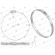 Opaska zaciskowa wzmocniona 80-100 W2-80-100-S | Exvi