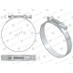 Opaska zaciskowa GBS 32-35 (obejma W1 GBS-W1-32-35 | Exvi