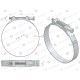 Opaska zaciskowa GBS 36-39 (obejma W1 GBS-W1-36-39 | Exvi