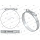 Opaska zaciskowa GBS 98-103 (obejma W1 GBS-W1-98-103 | Exvi