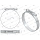 Opaska zaciskowa GBS 227-239 (obejma GBS-W1-227-239 | Exvi
