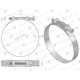 Opaska zaciskowa GBS 98-103 (obejma W2 GBS-W2-98-103 | Exvi