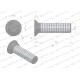 Śruba płużna dwunoskowa M12x40 mm 173121240/KG | Exvi