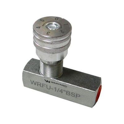 Zawór dławiąco-zwrotny WRFU 90 1/4"BSP WRFU-1/4BSP | Exvi