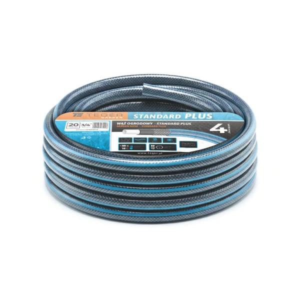Wąż ogrodowy "STANDARD PLUS" FI 3/4". O-NWO20ST-20 | Exvi
