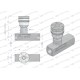 Zawór dławiąco-zwrotny WRFU 90 1/4"BSP WRFU-1/4BSP | Exvi