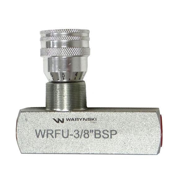 Zawór dławiąco-zwrotny WRFU 90 3/8"BSP WRFU-3/8BSP | Exvi
