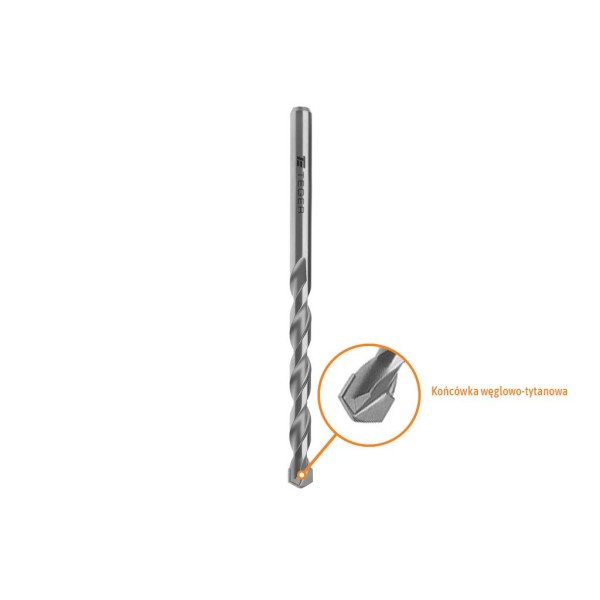 Wiertło uniwersalne 10x120 mm / TEGER NWWUNIW-10/120 | Exvi