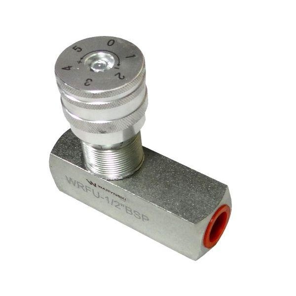 Zawór dławiąco-zwrotny WRFU 90 1/2"BSP WRFU-1/2BSP | Exvi