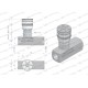 Zawór dławiąco-zwrotny WRFU 90 1/2"BSP WRFU-1/2BSP | Exvi