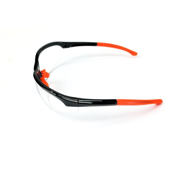 Okulary ochronne z poliwęglanu gumowe okł CE BHP-030 | Exvi