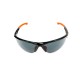 Okulary ochronne z poliwęglanu gumowe okł CE BHP-031 | Exvi