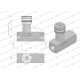 Zawór dławiąco-zwrotny WRFU 90 3/4"BSP WRFU-3/4BSP | Exvi