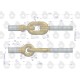 Śruba oczkowa łańcucha bocznego C-360 46/55-051/0 | Exvi