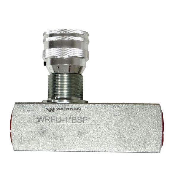 Zawór dławiąco-zwrotny WRFU 90 1"BSP WRFU-1BSP | Exvi