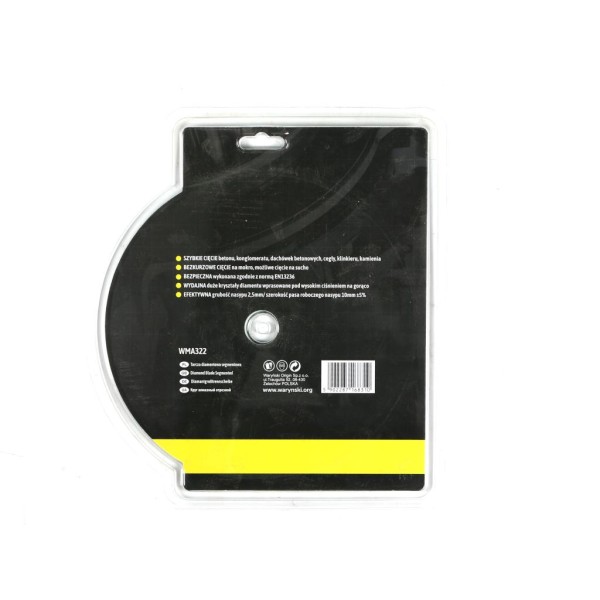Tarcza diamentowa segmentowa 230 x22.23 mm WMA322 | Exvi