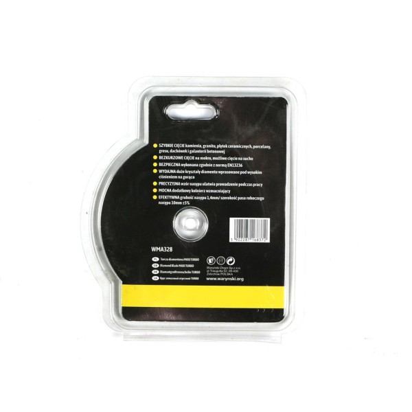 Tarcza diamentowa MAXI 115 x 22.23 mm Waryński WMA328 | Exvi