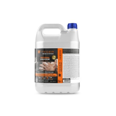 Mydło w płynie PROFESSIONAL 5l / TEGER SR1016 | Exvi