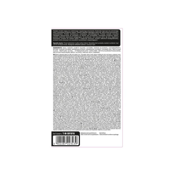 Mydło w płynie PROFESSIONAL 5l / TEGER SR1016 | Exvi