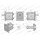 Pompa hydrauliczna zębata 5.3cm3 (grupa 1 PHAG1E053P | Exvi