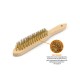 Szczotka druciana do rdzy PREMIUM - drut O-MISZ014 | Exvi