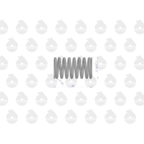 Sprężyna zaworów zewnętrzna sprzedawane 50/00-109/1 | Exvi