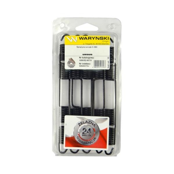Sprężyna szczęk sprzedawane po 10 C-360 50/52-607/0 | Exvi