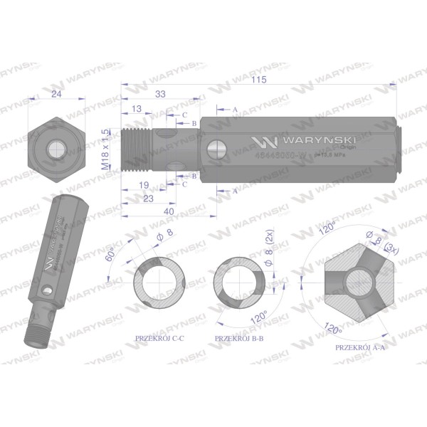 Zawór bezpieczeństwa dopompy 46446050-W | Exvi
