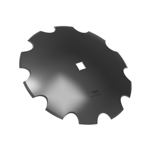 Talerz uzębiony Z-10 fi 610 otwór 40x40 76104060 | Exvi