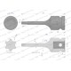 Nasadka udarowa 1/2" gwiazdkowa STAR T27 WMU202 | Exvi