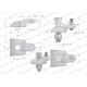 Mocowanie palca kpl. zastosowanie Deutz 06565744 | Exvi