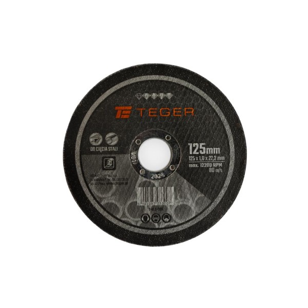 Tarcza korundowa do cięcia 125x 1.0 mm AT-101 | Exvi