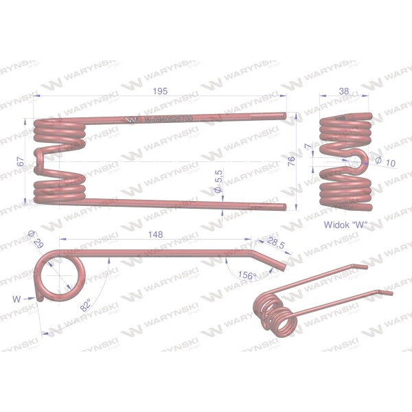 Palec podbieracza zastosowanie Welger 0940526700 | Exvi