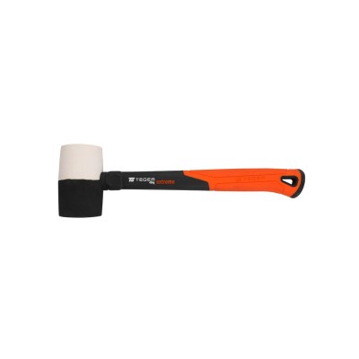 Młotek gumowy z trzonkiem fiberglass 450 g MGF-450 | Exvi
