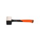 Młotek gumowy z trzonkiem fiberglass 910 g MGF-910 | Exvi
