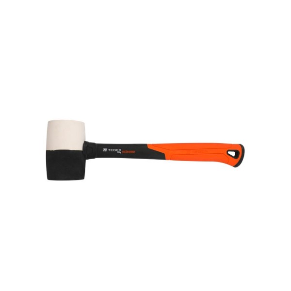 Młotek gumowy z trzonkiem fiberglass 910 g MGF-910 | Exvi